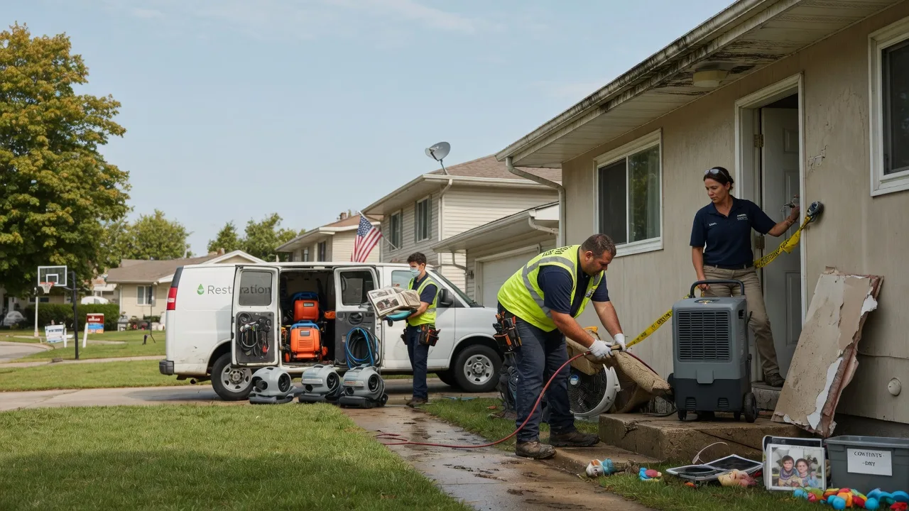 Water Damage Restoration in Colmar, PA near me